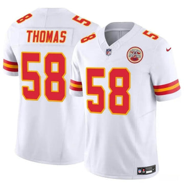 Derrick Thomas Kansas City Chiefs white FUSE jersey