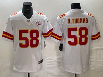 Derrick Thomas Kansas City Chiefs white jersey