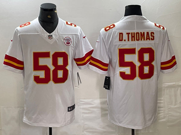 Derrick Thomas Kansas City Chiefs white jersey