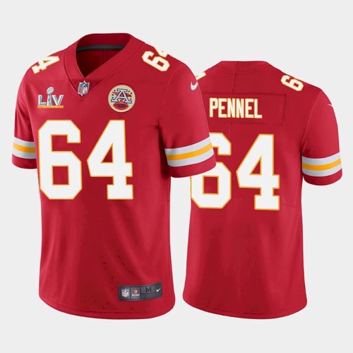 Mike Pennel Kansas City Chiefs red jersey