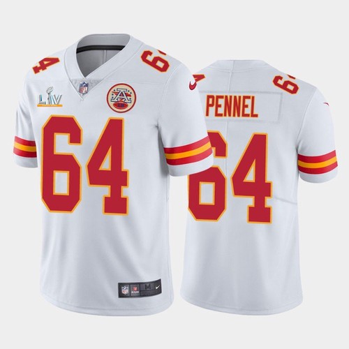 Mike Pennel Kansas City Chiefs white jersey