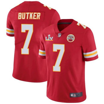Harrison Butker Kansas City Chiefs red jersey