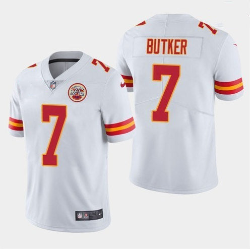 Harrison Butker Kansas City Chiefs white jersey