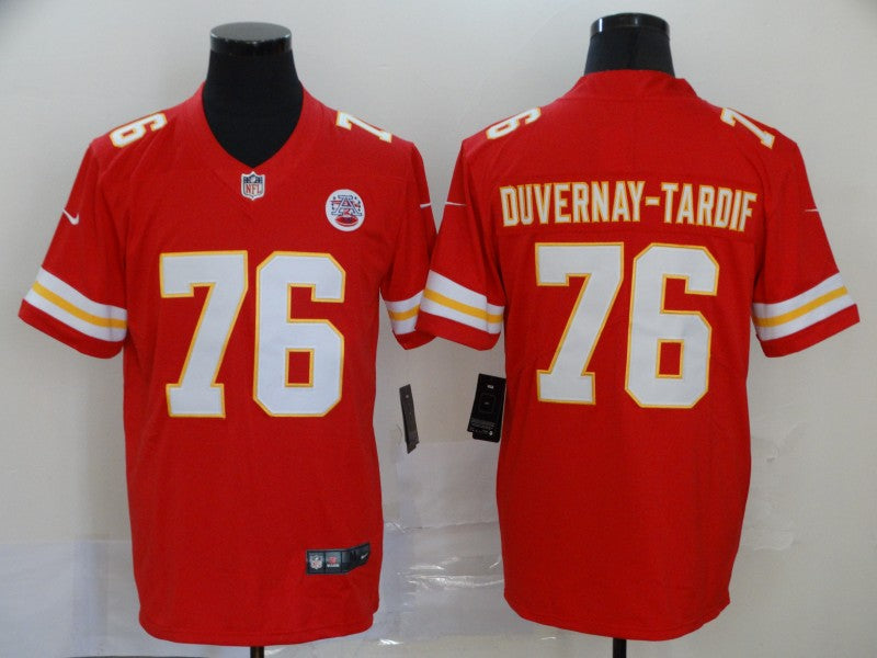 Laurent Duvernay-Tardif Kansas City Chiefs red jersey