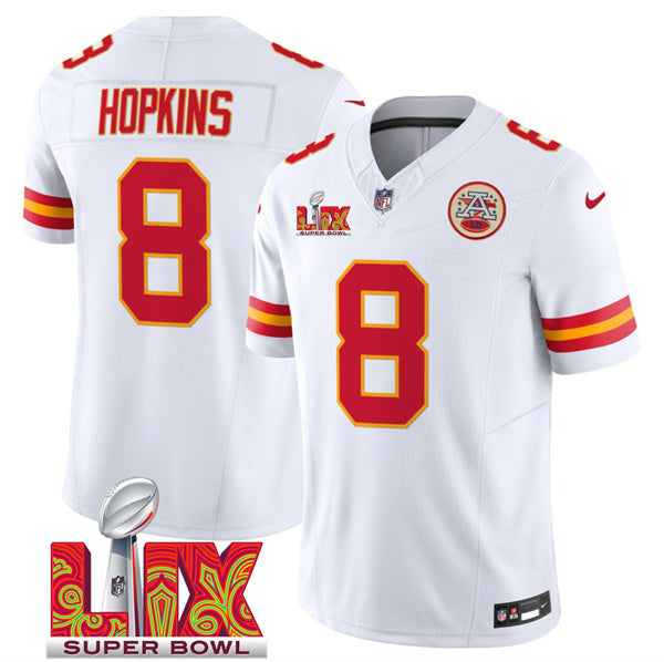 DeAndre Hopkins Kansas City Chiefs white FUSE jersey