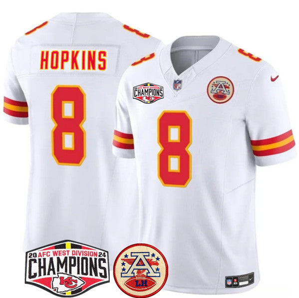 DeAndre Hopkins Kansas City Chiefs white FUSE jersey