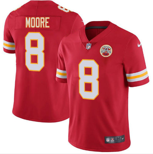 Matt Moore Kansas City Chiefs red jersey