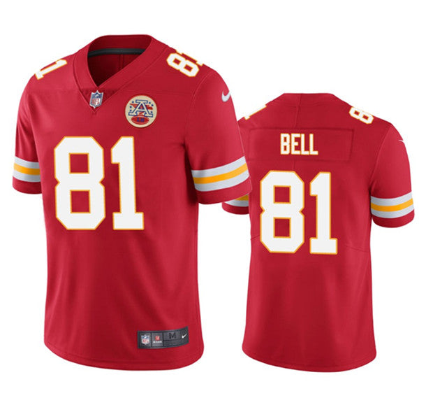 Kansas City Chiefs #81 Blake Bell Red Jersey