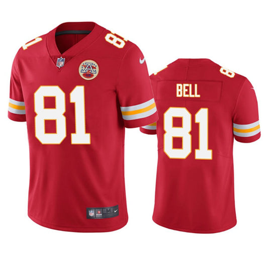 Kansas City Chiefs #81 Blake Bell Red Jersey