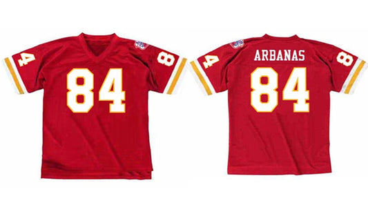 Kansas City Chiefs #84 Fred Arbanas Red 1969 Throwback Jersey