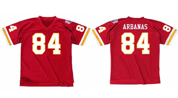 Fred Arbanas Kansas City Chiefs red Throwback jersey