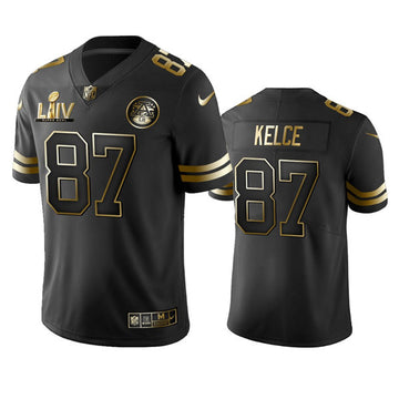 Travis Kelce Kansas City Chiefs black jersey
