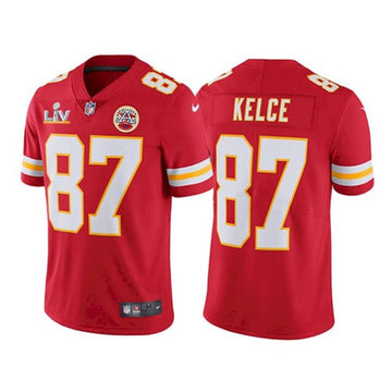 Travis Kelce Kansas City Chiefs red jersey