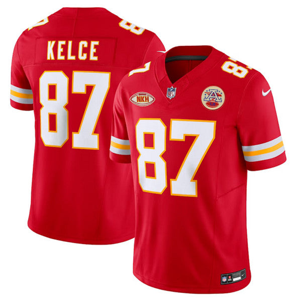 Travis Kelce Kansas City Chiefs red FUSE jersey
