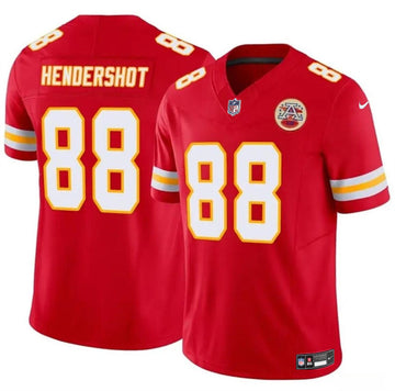 Peyton Hendershot Kansas City Chiefs red FUSE jersey