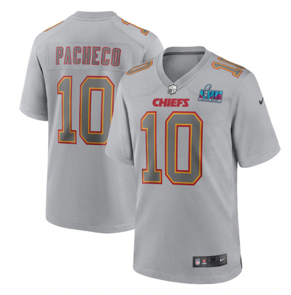 JuJu Smith-Schuster Kansas City Chiefs gray Game jersey