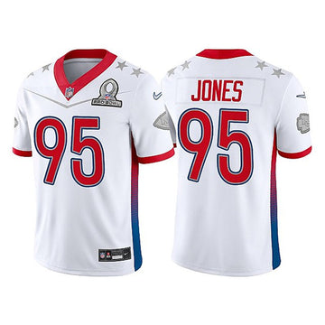 Chris Jones Kansas City Chiefs white jersey