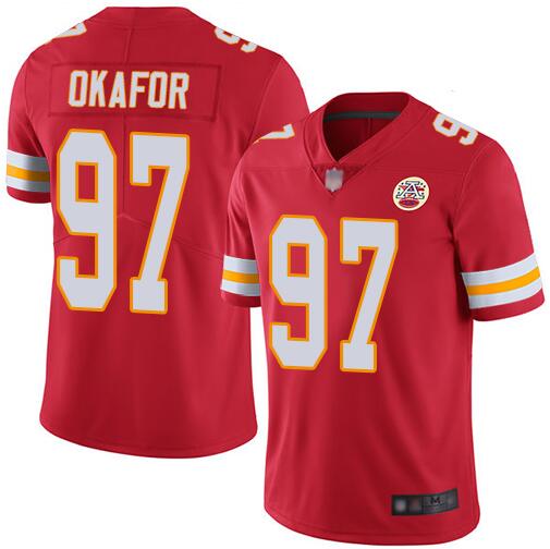 Alex Okafor Kansas City Chiefs red jersey