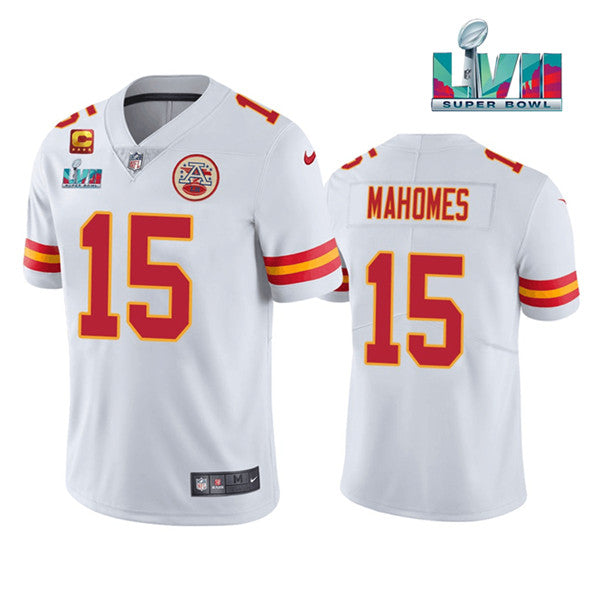 Custom Kansas City Chiefs white jersey
