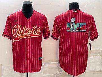 Custom Kansas City Chiefs red jersey