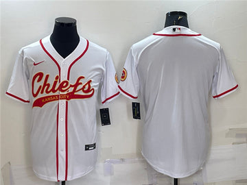 Custom Kansas City Chiefs white jersey
