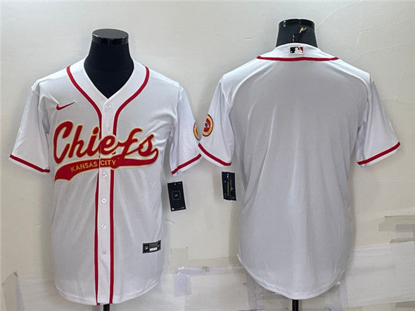 Custom Kansas City Chiefs white jersey
