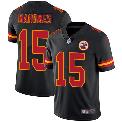 Custom Kansas City Chiefs black jersey