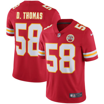 Derrick Thomas Kansas City Chiefs red Throwback jersey