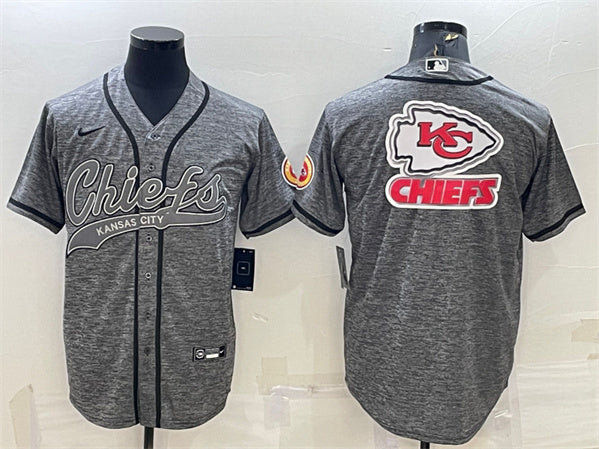 Kansas City Chiefs grey jersey
