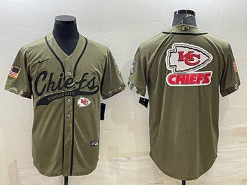 Kansas City Chiefs olive Salute To Service jersey