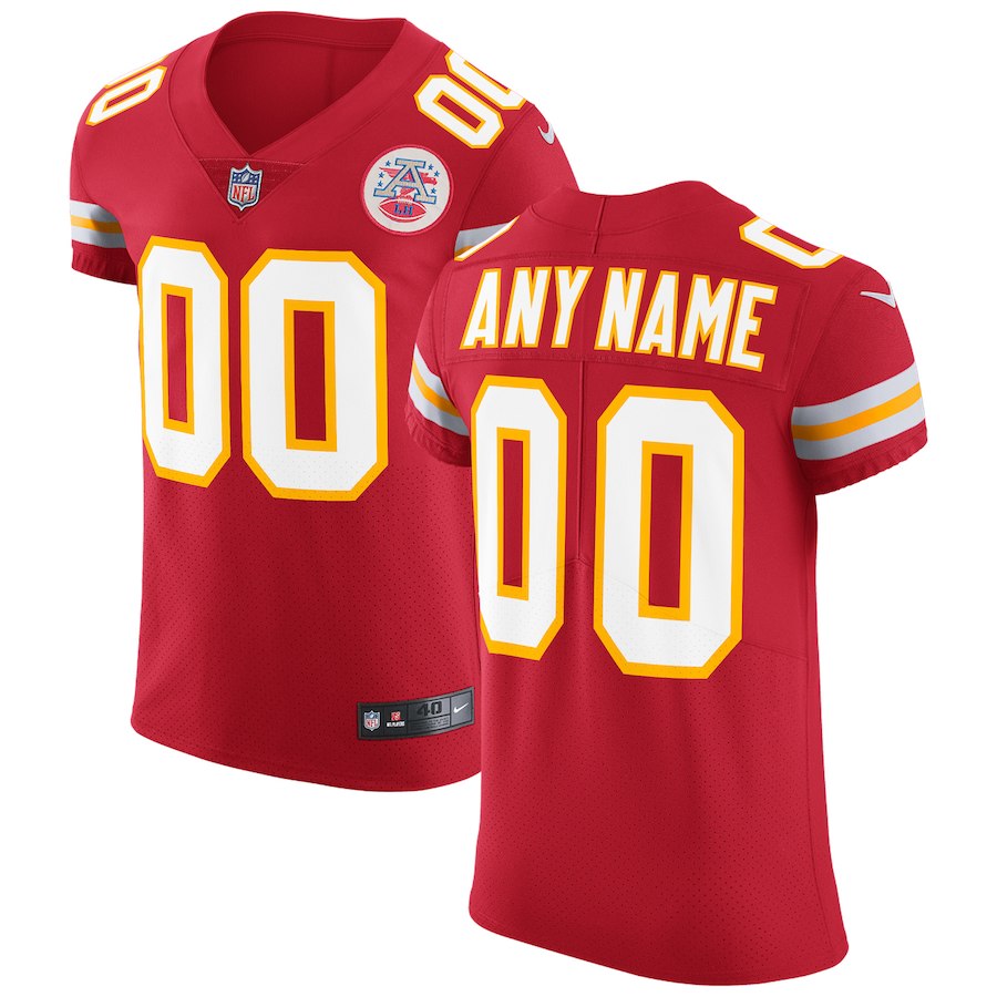 Kansas City Chiefs red Elite jersey