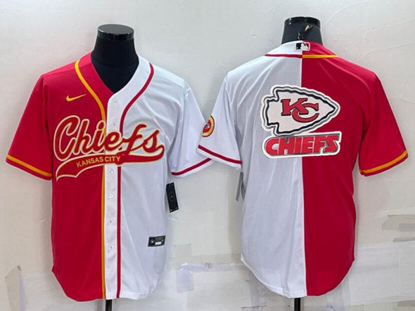 Kansas City Chiefs red-white jersey
