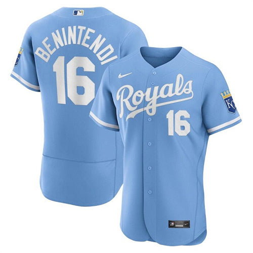 Andrew Benintendi Kansas City Royals blue jersey