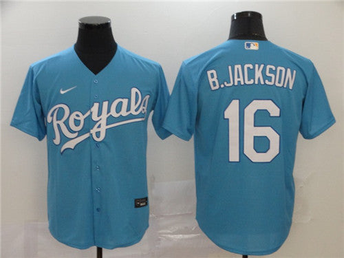 Bo Jackson Little Kansas City Royals blue jersey