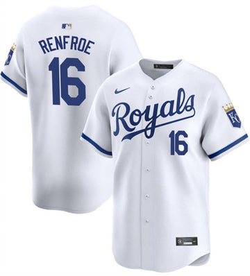 Hunter Renfroe Kansas City Royals white Home jersey