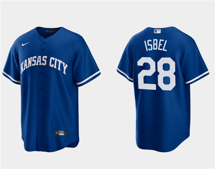 Kyle Isbel Kansas City Royals royal jersey