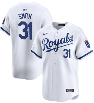 Will Smith Kansas City Royals white Home jersey
