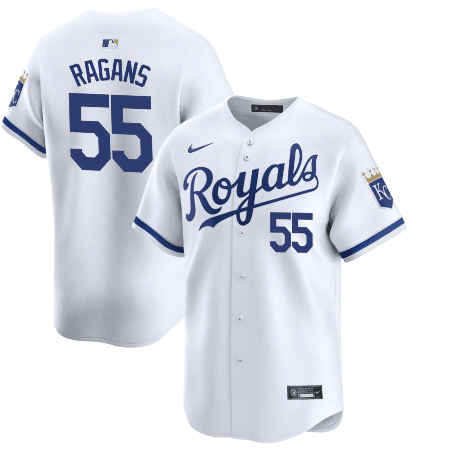 Cole Ragans Kansas City Royals white Home jersey