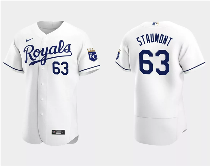 Josh Staumont Kansas City Royals white jersey