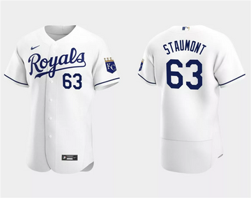 Josh Staumont Kansas City Royals white jersey