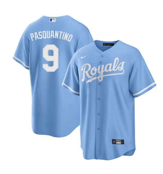 Vinnie Pasquantino Kansas City Royals blue jersey