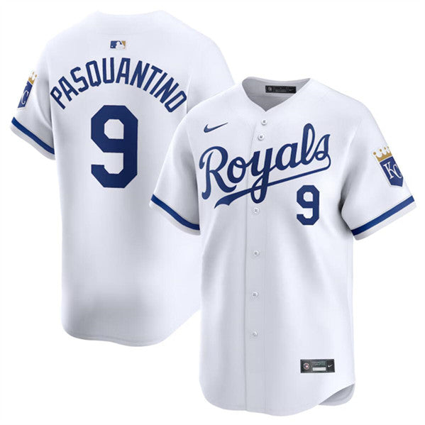 Vinnie Pasquantino Kansas City Royals white Home jersey