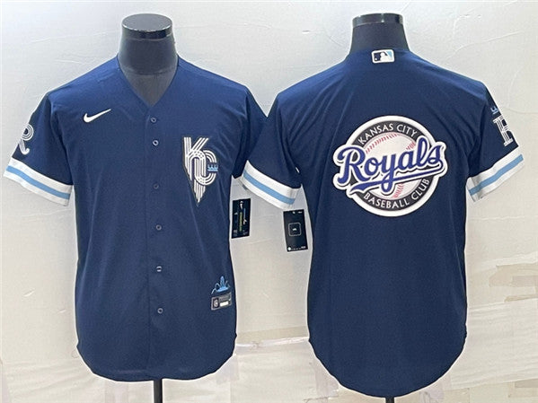 Kansas City Royals navy City Connect jersey