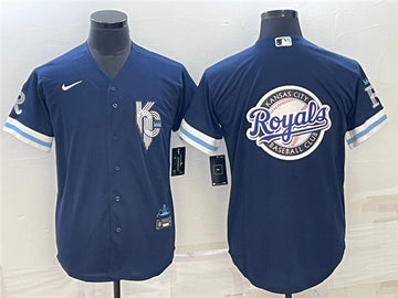 Kansas City Royals navy City Connect jersey