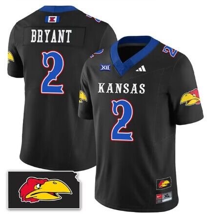 Jacobee Bryant Kansas Jayhawks black FUSE jersey