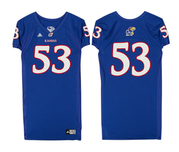 Kansas Jayhawks royal jersey