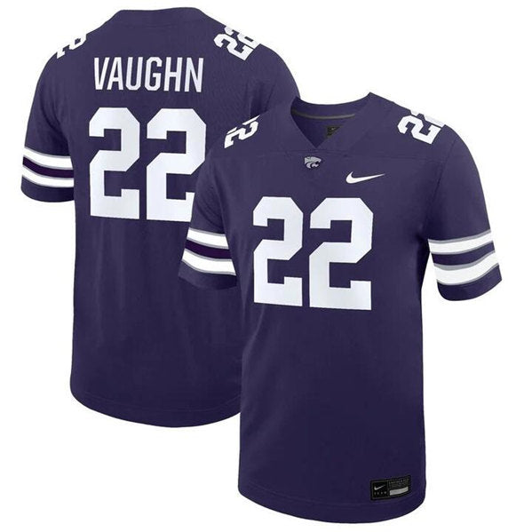 Deuce Vaughn Kansas State Wildcats purple jersey
