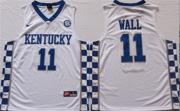 John Wall Kentucky Wildcats white jersey