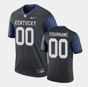 Custom Kentucky Wildcats black jersey