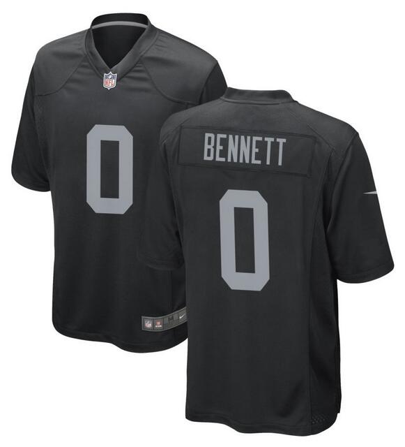 Jakorian Bennett Las Vegas Raiders black Game jersey